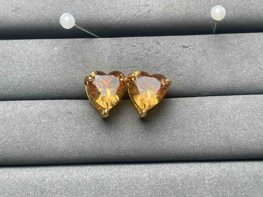 A12296 Yellow Alexandrite Earrings