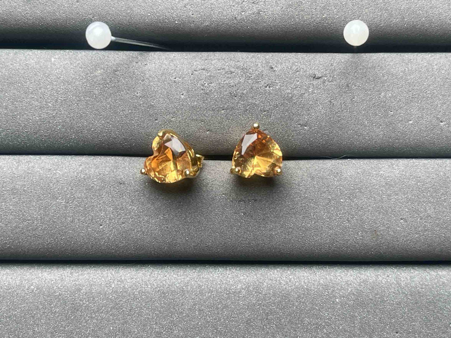 A12298 Yellow Alexandrite Earrings