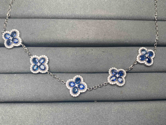 A12389 Sapphire Necklace