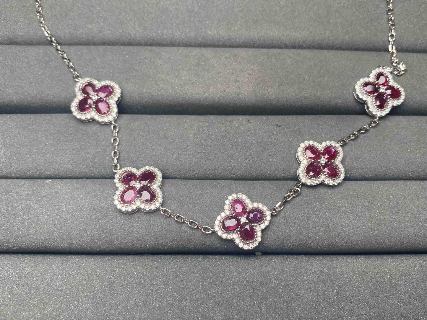 A12390 Ruby Necklace