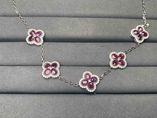 A12390 Ruby Necklace