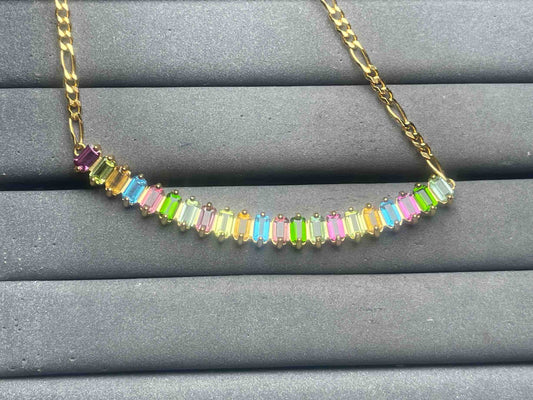 A12407 Diopside Necklace