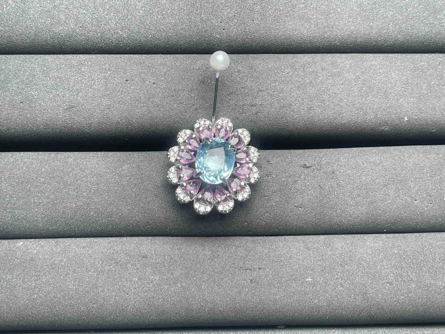 A12409 Aquamarine Pendant