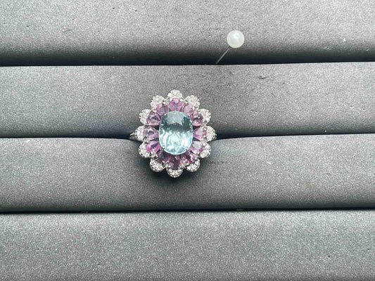 A12411 Aquamarine Ring