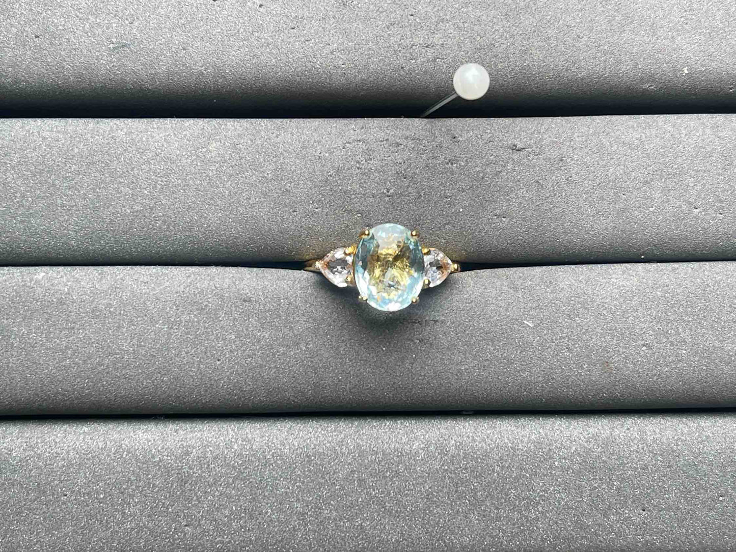 A12412 Aquamarine Ring