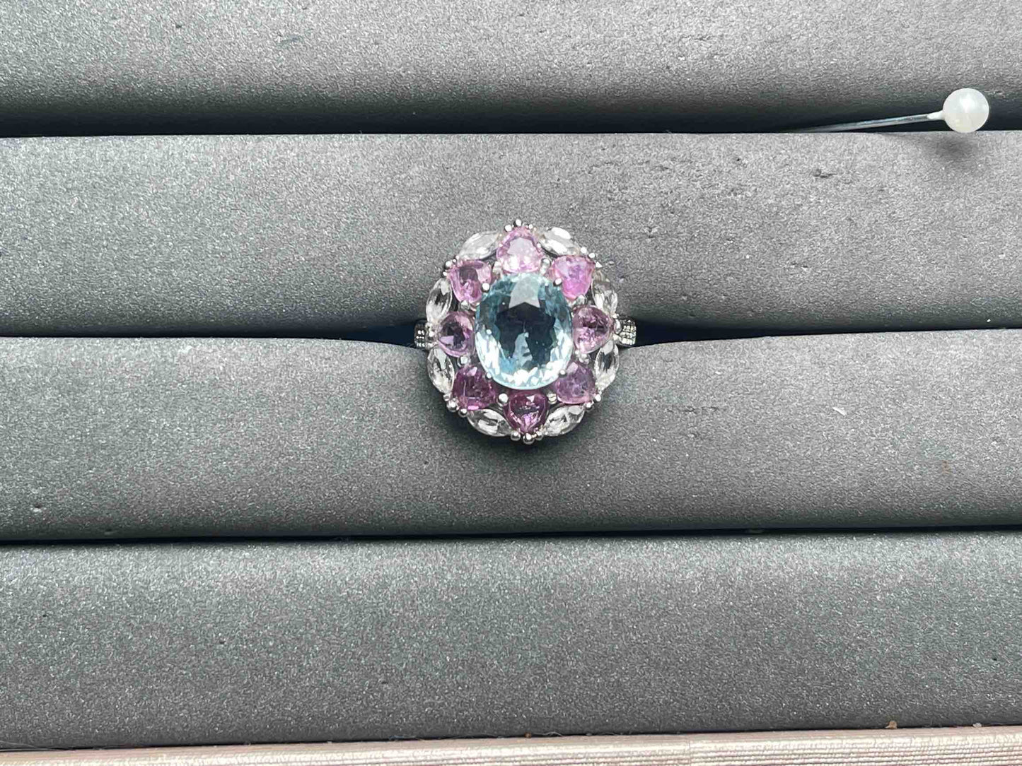 A12414 Aquamarine Ring