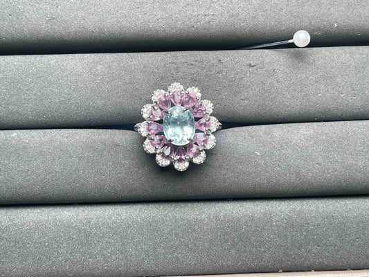 A12415 Aquamarine Ring
