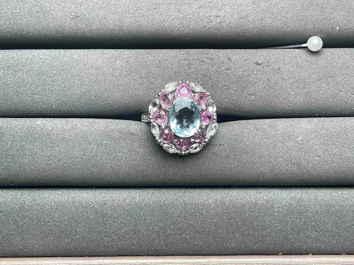 A12417 Aquamarine Ring