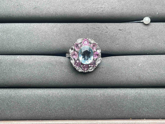 A12417 Aquamarine Ring