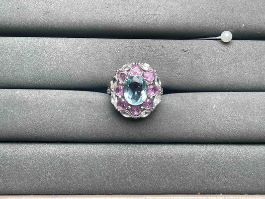 A12418 Aquamarine Ring