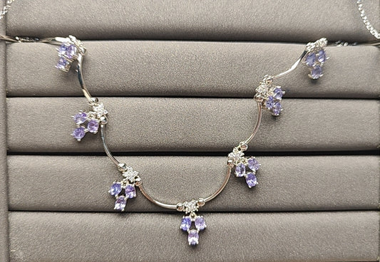 A1255 Tanzanite Necklace