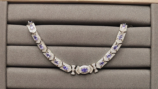 A1257 Tanzanite Bracelet
