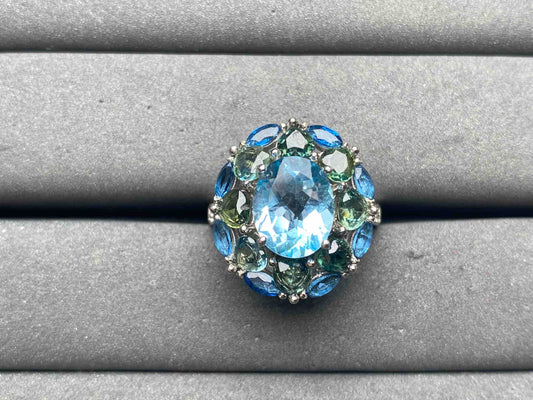 A12706 Aquamarine Ring