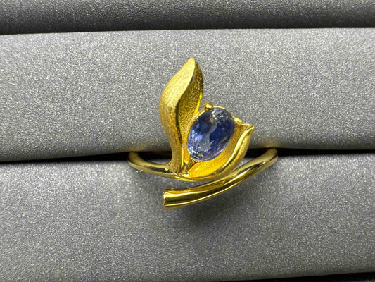 A1273 Cornflower Sapphire Ring