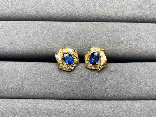 A12732 Blue Sapphire Earrings
