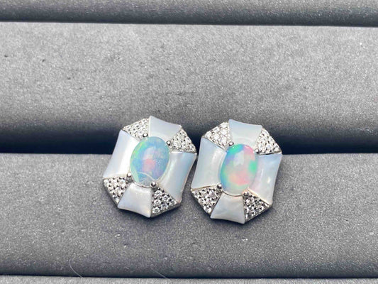 A12745 Opal Earrings