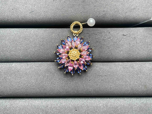 A12781 Pink Sapphire Pendant