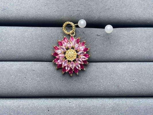 A12794 Pink Sapphire Pendant