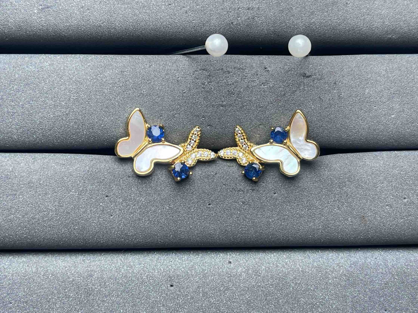 A12809 Sapphire Earrings