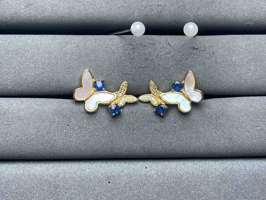 A12809 Sapphire Earrings