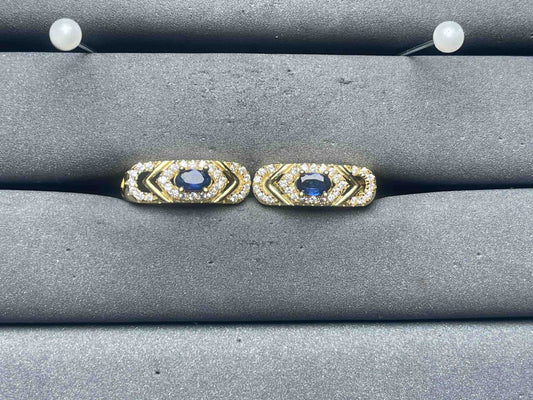 A12815 Sapphire Earrings