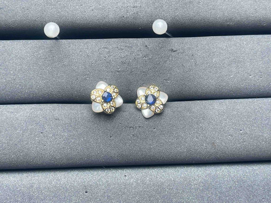 A12818 Sapphire Earrings