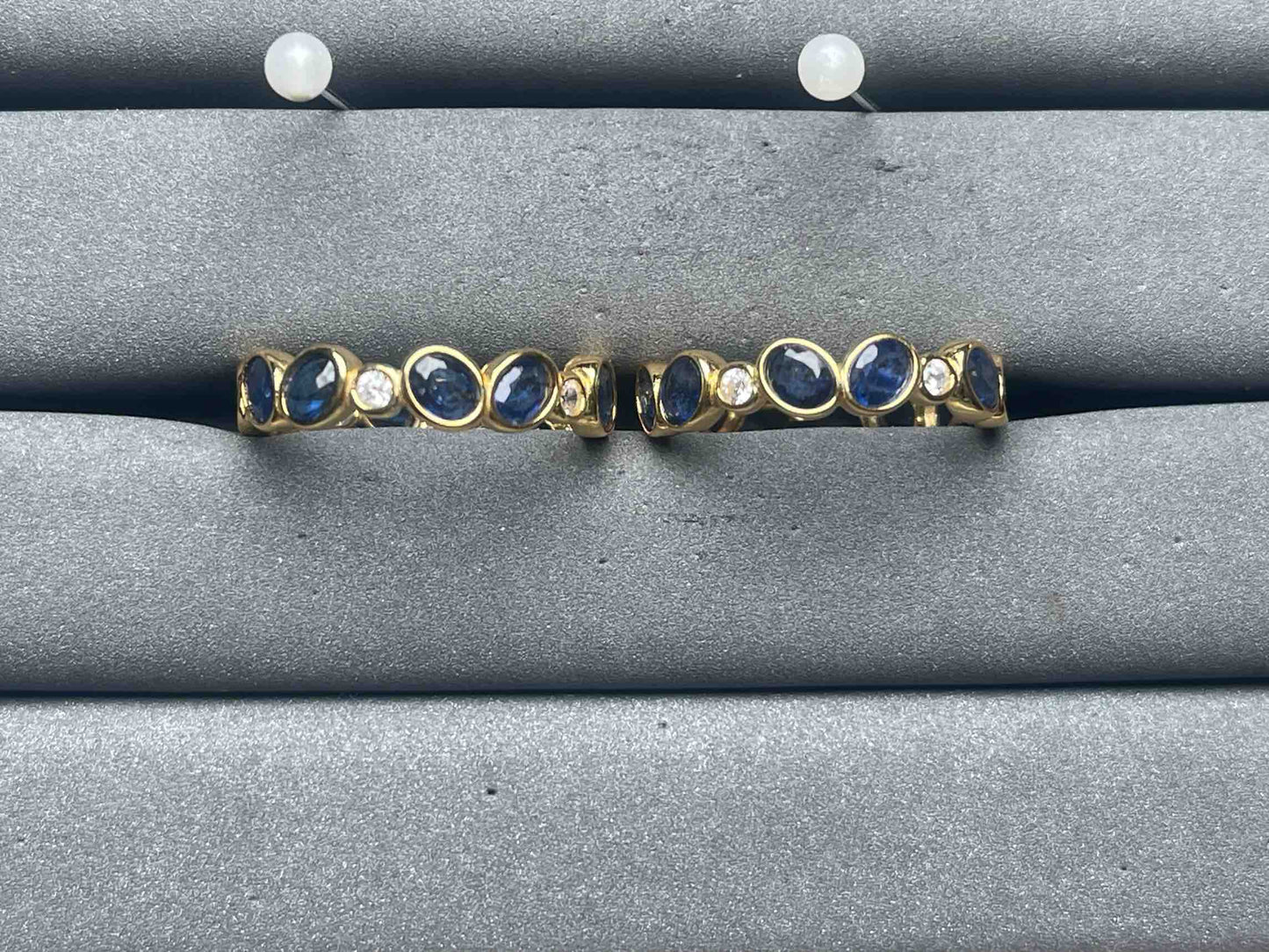 A12821 Sapphire Earrings