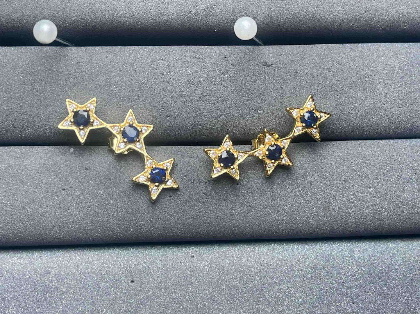 A12824 Sapphire Earrings