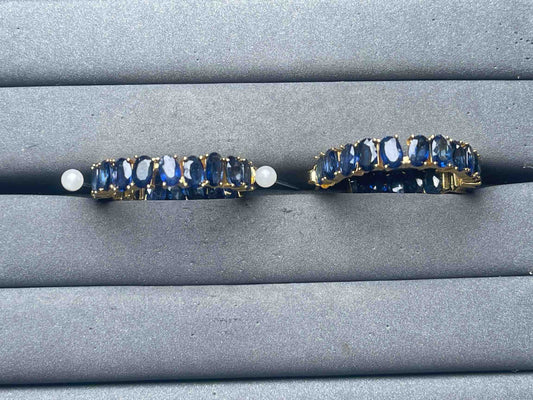 A12827 Sapphire Earrings