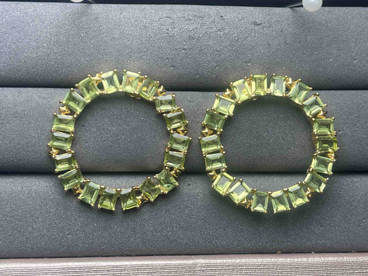 A12836 Peridot Earrings