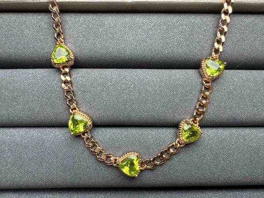 A1286 Peridot Bracelet