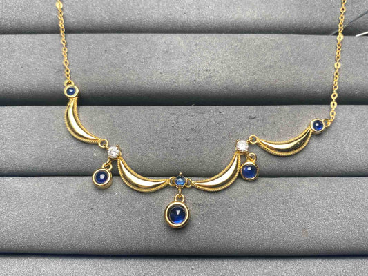 A12866 Sapphire Necklace