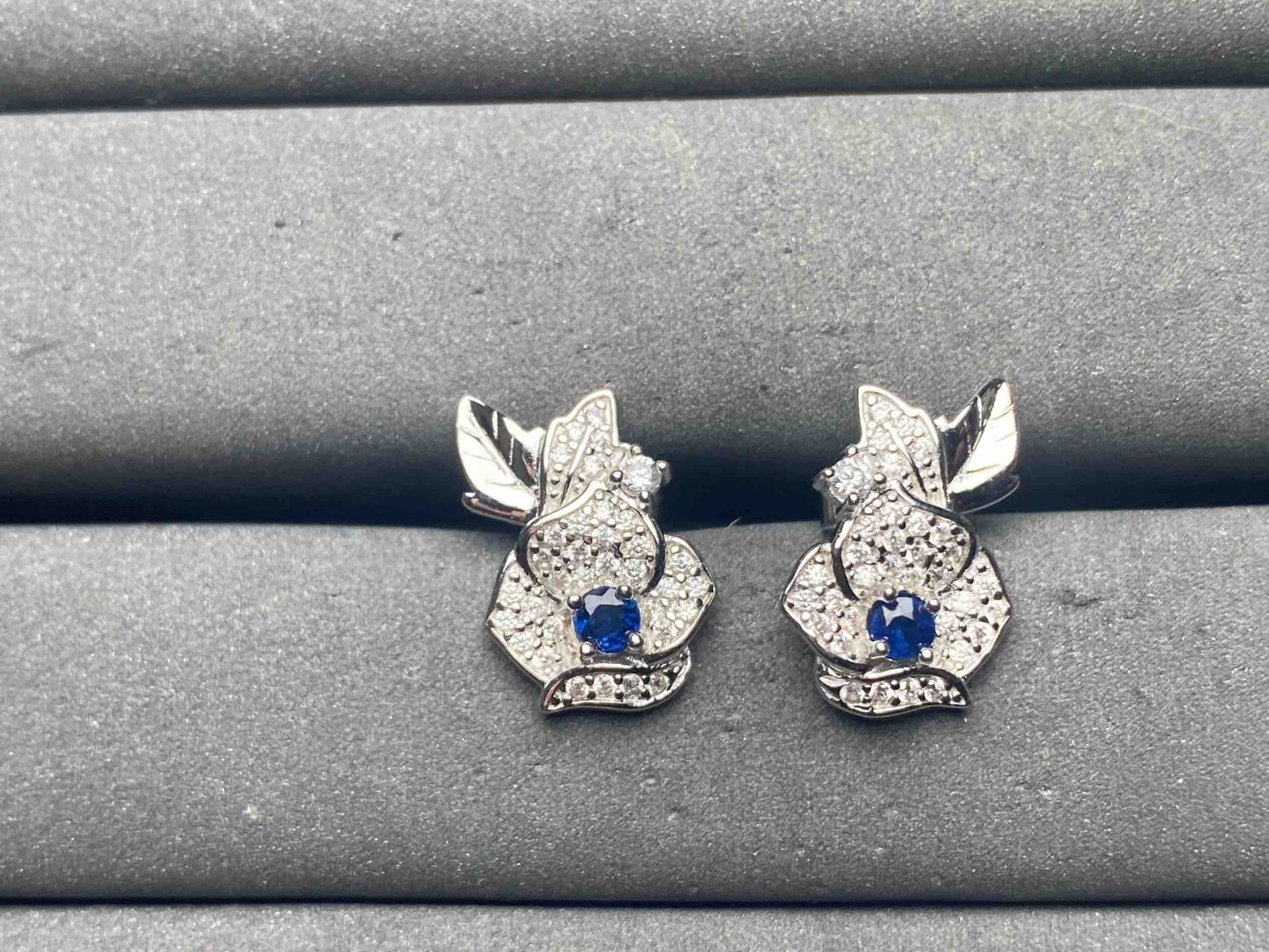 A12867 Sapphire Earrings