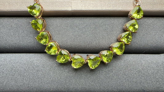A1287 Peridot Bracelet