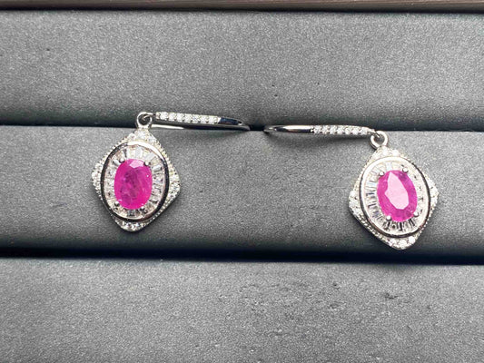 A12881 Ruby Earrings