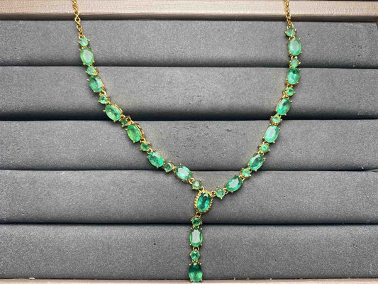 A12888 Emerald Necklace
