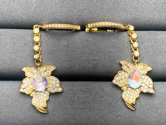 A12898 Moonstone Earrings