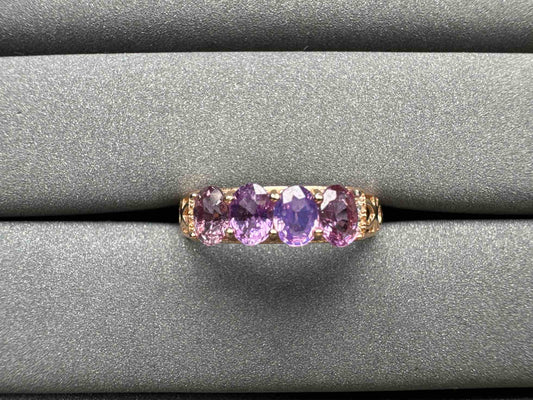 A1291 Purple Sapphire Ring