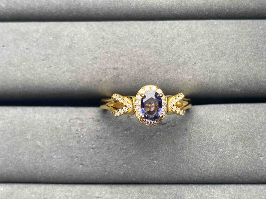 A12917 Purple Sapphire Ring