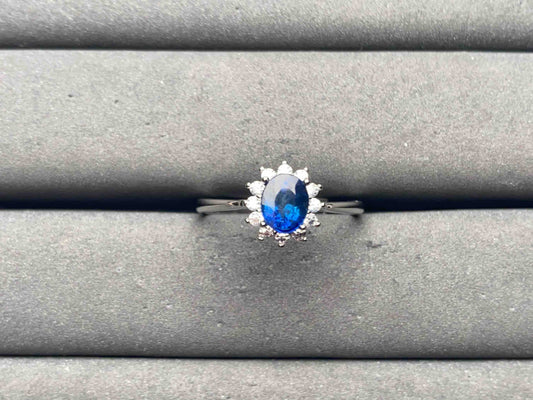 A12920 Blue Sapphire Ring