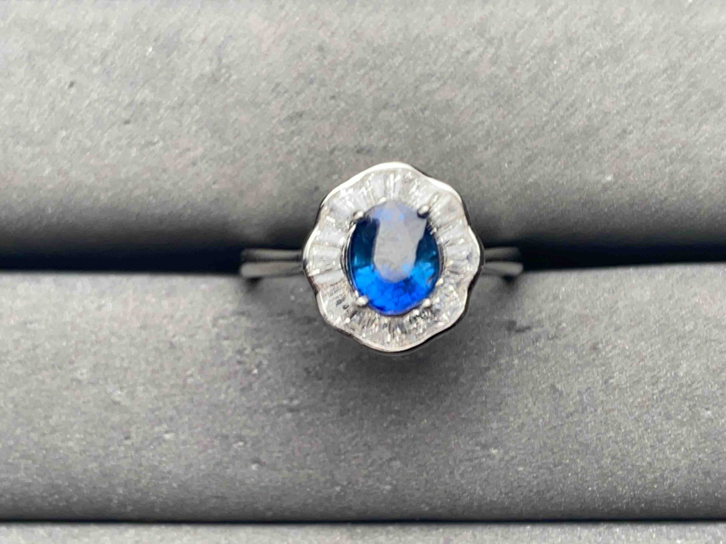 A12921 Blue Sapphire Ring