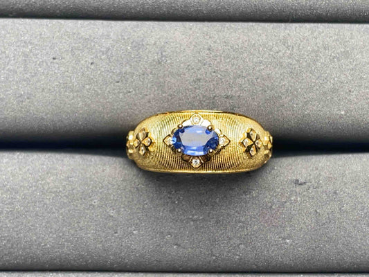 A12922 Blue Sapphire Ring