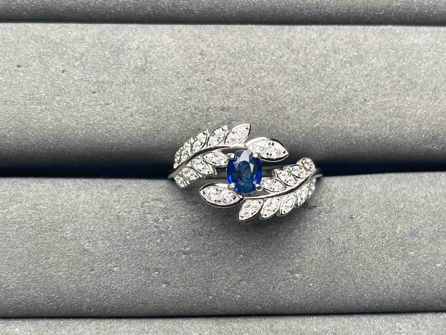 A12928 Blue Sapphire Ring