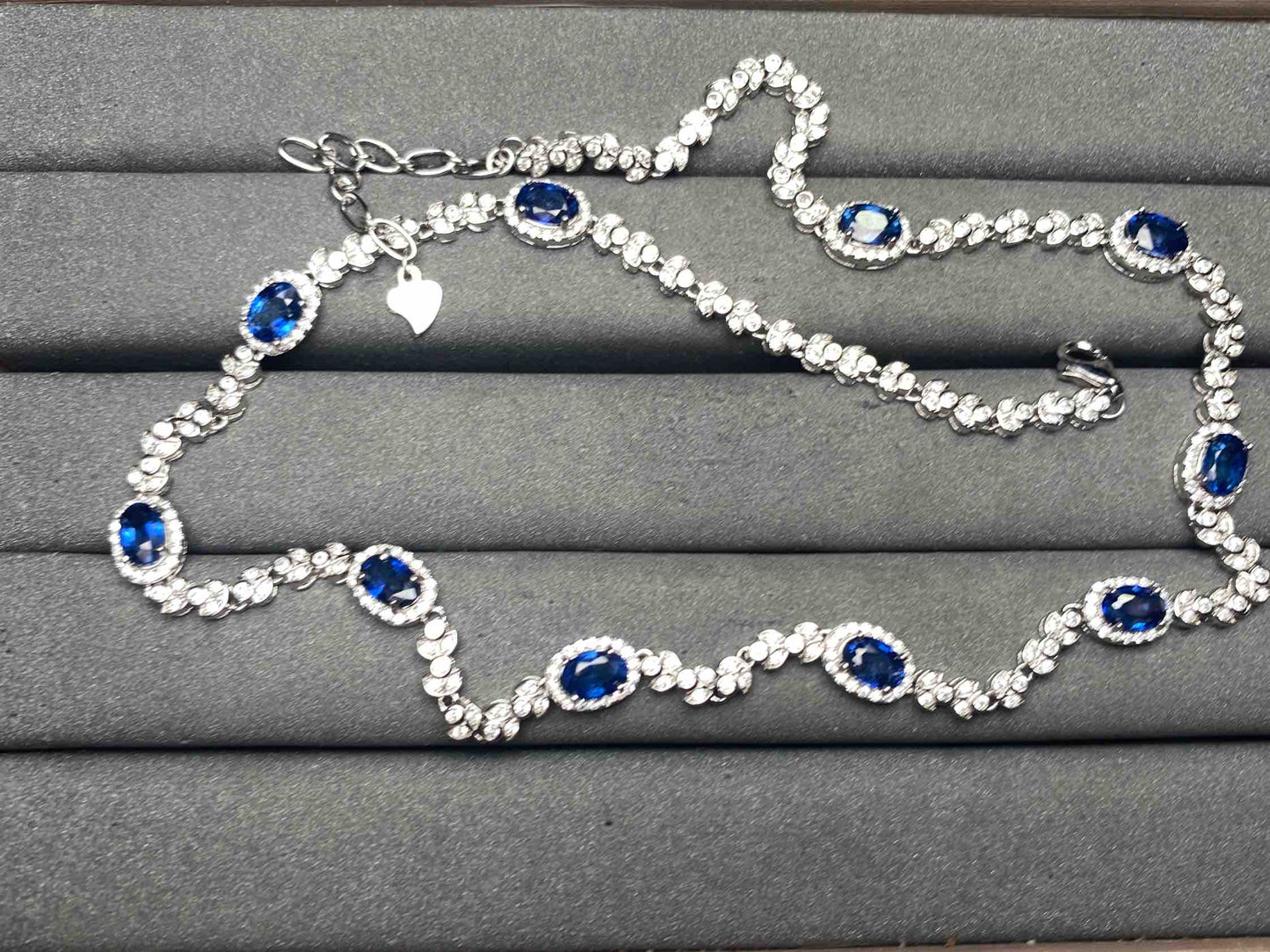 A12932 Blue Sapphire Necklace