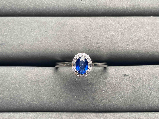 A12937 Blue Sapphire Ring