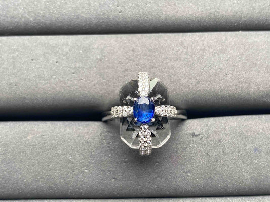 A12939 Blue Sapphire Ring