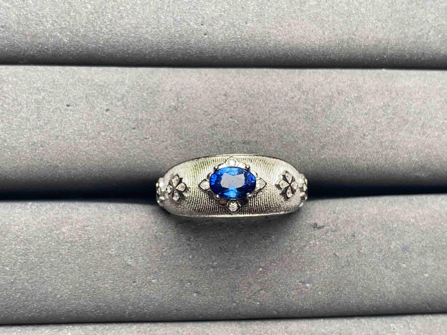 A12941 Blue Sapphire Ring