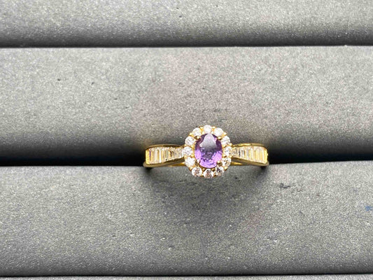 A12948 Purple Sapphire Ring