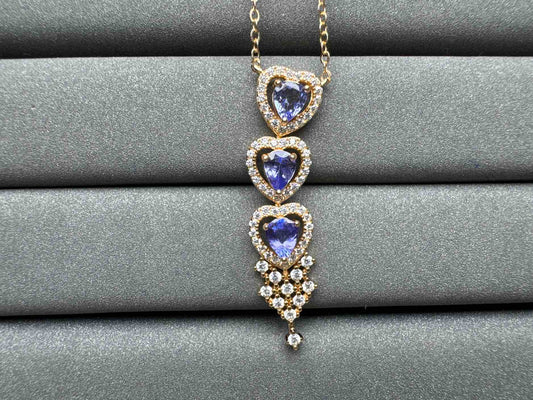 A1295 Tanzanite Necklace