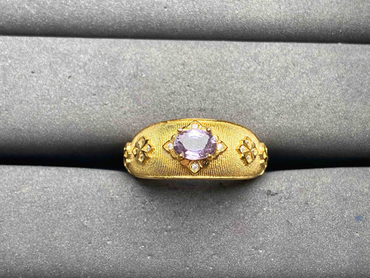 A12950 Purple Sapphire Ring